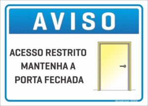 MANTENHA A PORTA FECHADA C3 Criação Visual